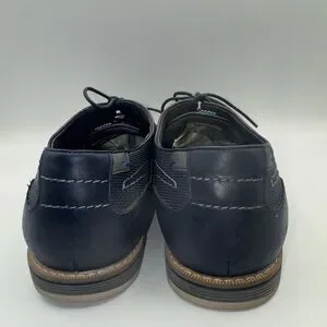 Freeman Travis Oxford‎ Mens 13M  Blue Dress Shoes Memory Foam Insole Hickey Freeman | Shoes | Freeman Travis Oxford Mens 3m Blue  main image 4